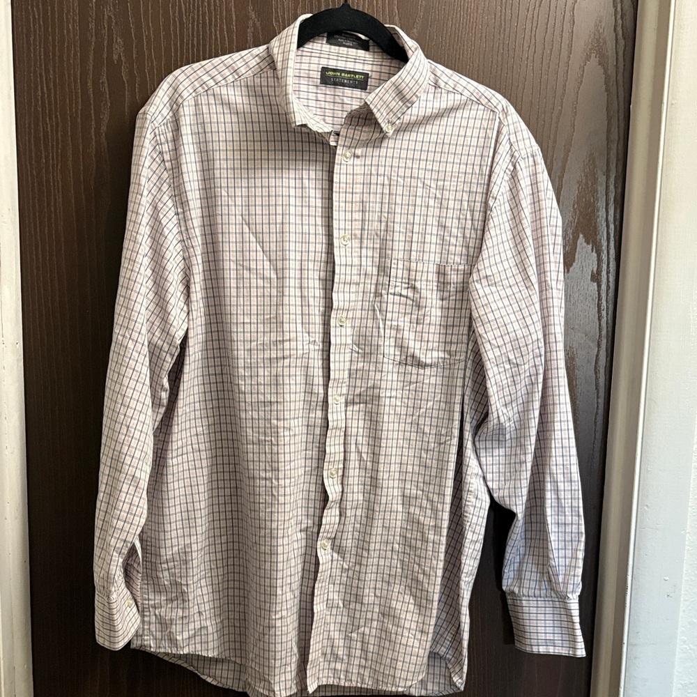 Classic Men's Plaid Button-Down Shirt